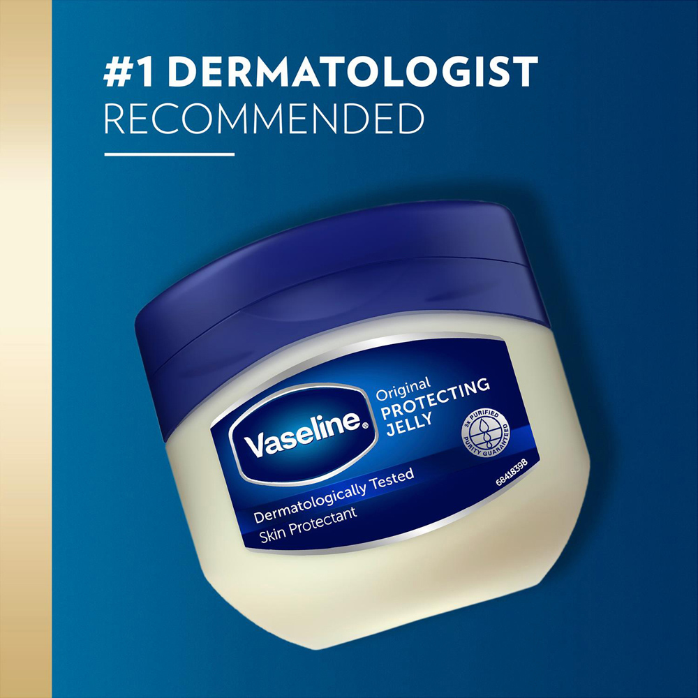 Vaseline Original Skin Protectant Petroleum Jelly 100ml 12 Pack Image 7