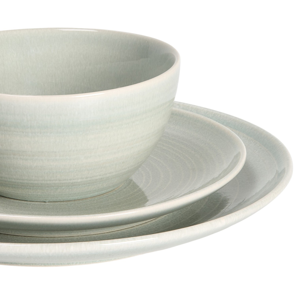 Sora 12 Piece Reactive Glaze Dinner Set Light Grey Image 2