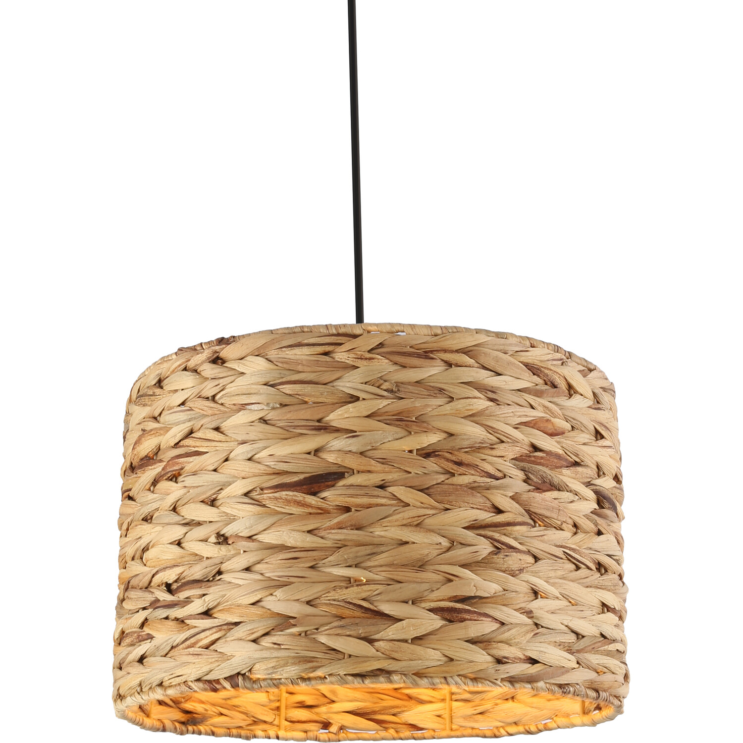 Natural Effect Weave Pendant Natural Image 1