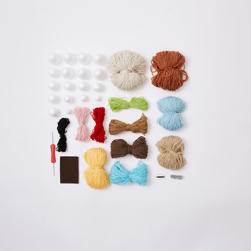 Simply Make Multicolour Nativity Crochet Kit Image 2