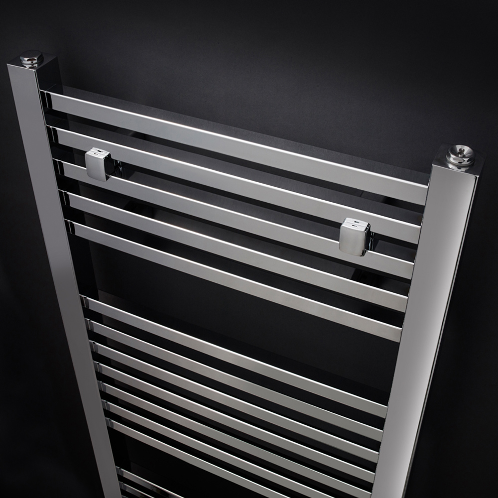 nuie Chrome Square Ladder Rail 800 x 500mm Image 2