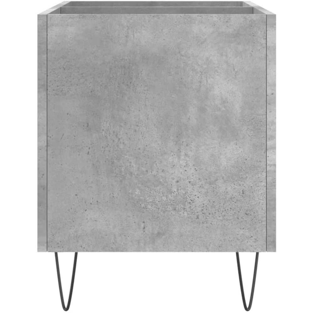 vidaXL Concrete Grey Record Cabinet Image 5