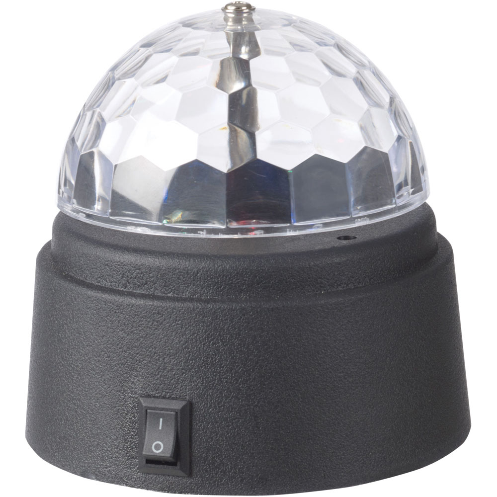 Global Gizmos Crystal Starball Disco Light 3.54 inch Image 1