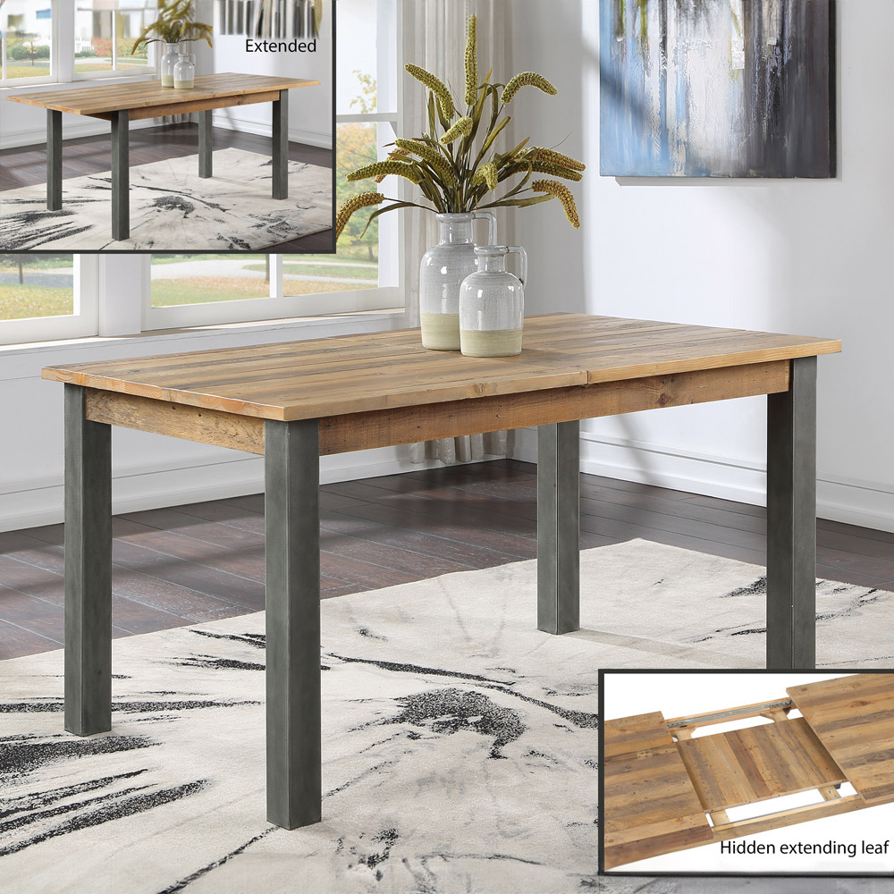 Baumhaus Urban Elegance 8 Seater Reclaimed Dining Table Image 3
