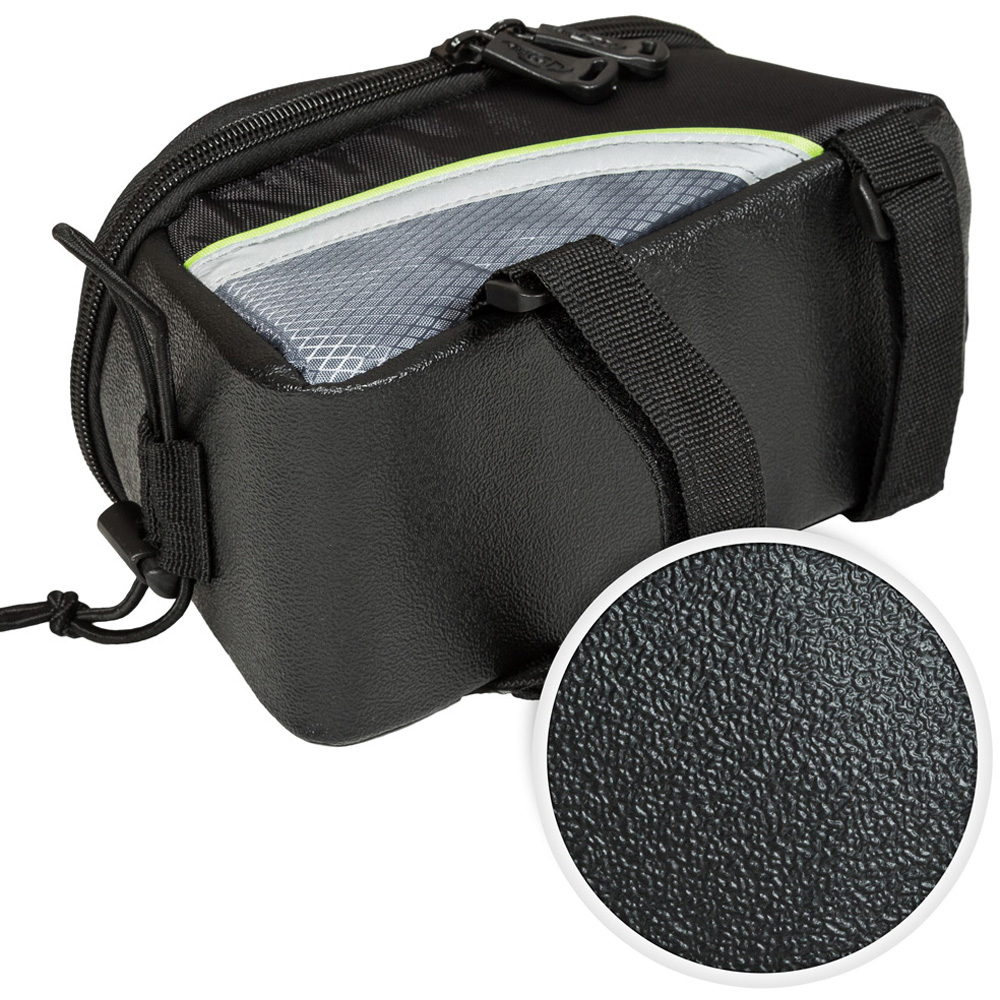 tectake Black Grey and Green Bike Phone Holder Image 7