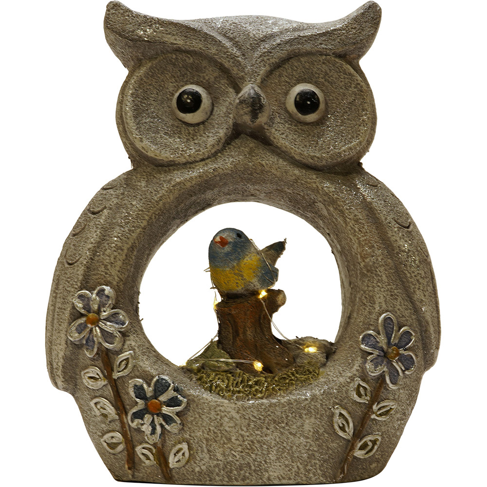 Country Living Owl Solar Light Image 3
