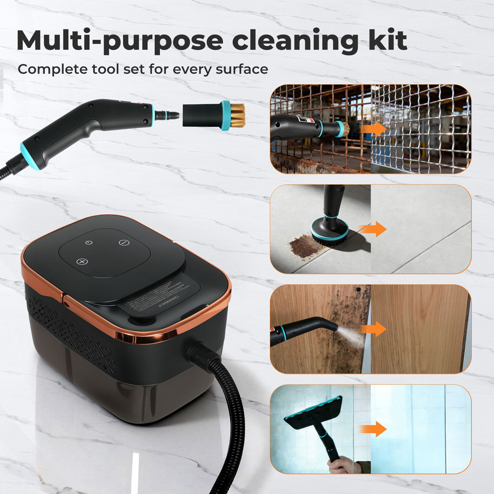 Spector SM2004-BK-UK Multipurpose Portable Steam Cleaner with Tools 1500W Image 6
