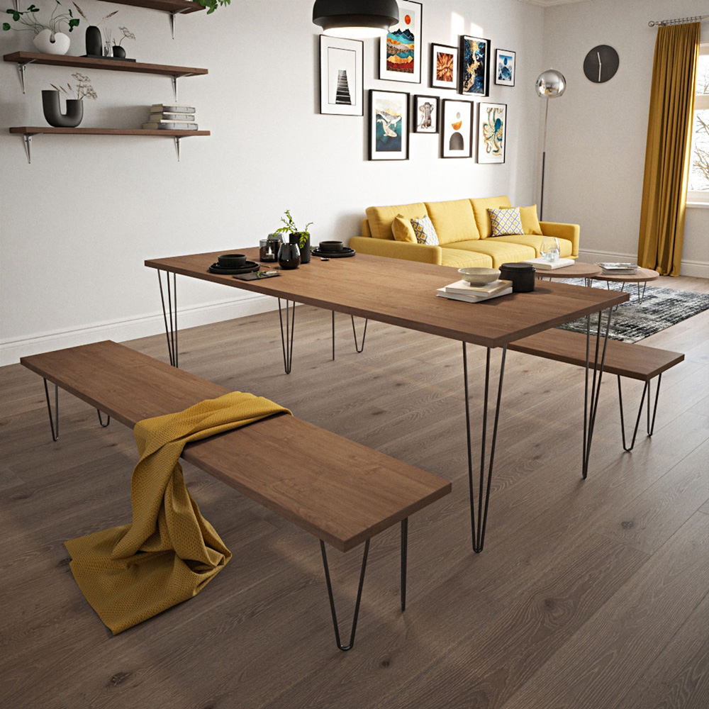 Rothley Gunmetal 3 Pin Hairpin Leg 710mm 2 Pack Image 2