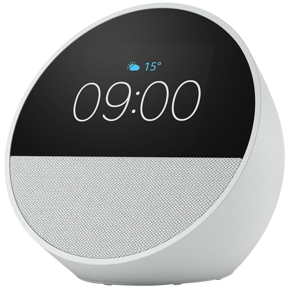 Amazon White Echo Spot Image 1