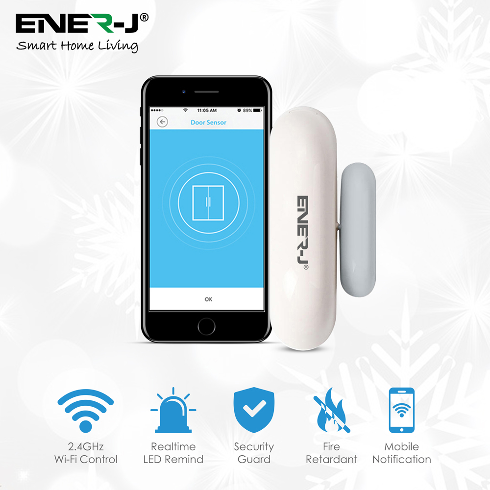 Ener-J Smart WiFi Door Sensor 4 Pack Image 4