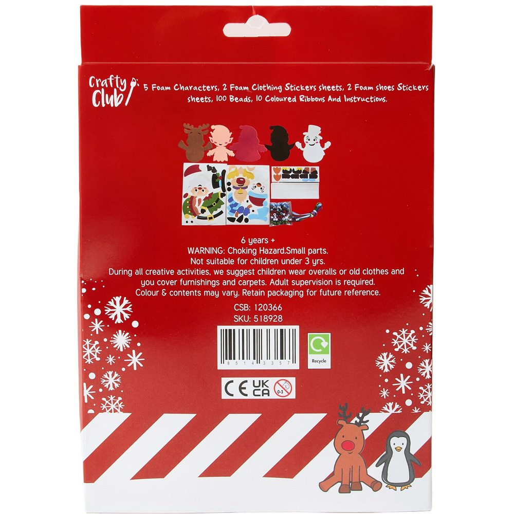 Make Your Own Dangly Leg Christmas Characters Image 2
