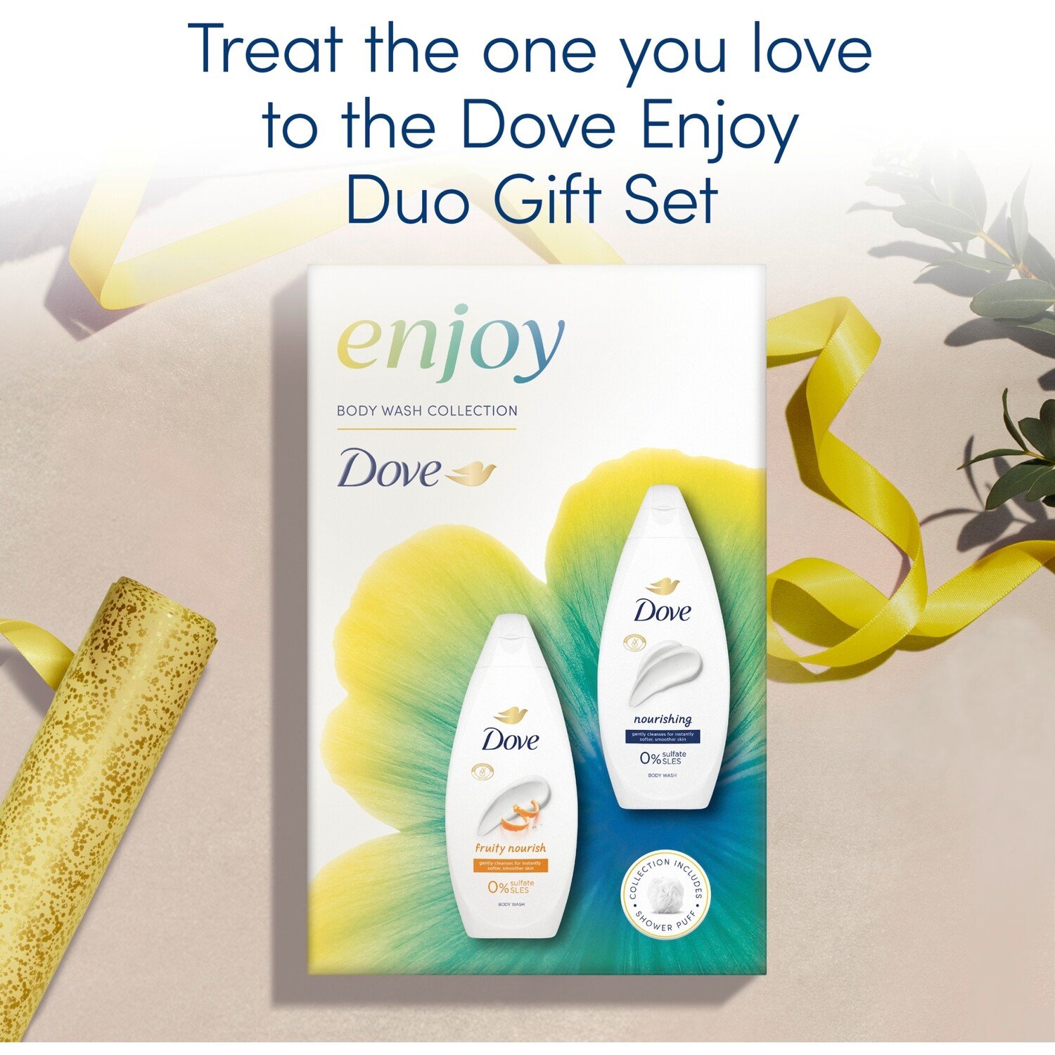 Dove Enjoy Body Wash Collection Gift Set Image 3