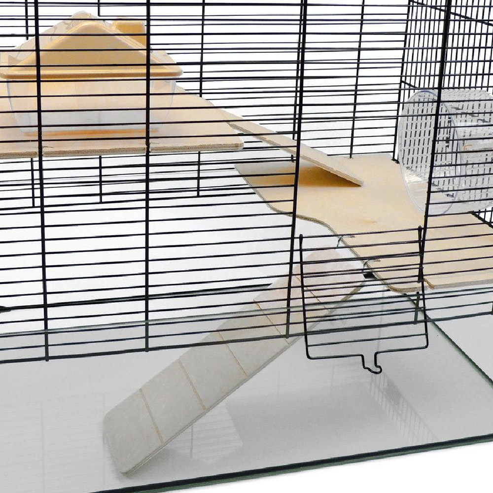 Little Friends The Savoy Black Animal Cage Image 2