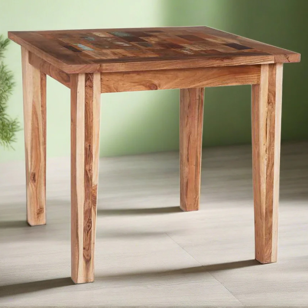 Brooklyn Camea 2 Seater Wooden Dining Table Image 1