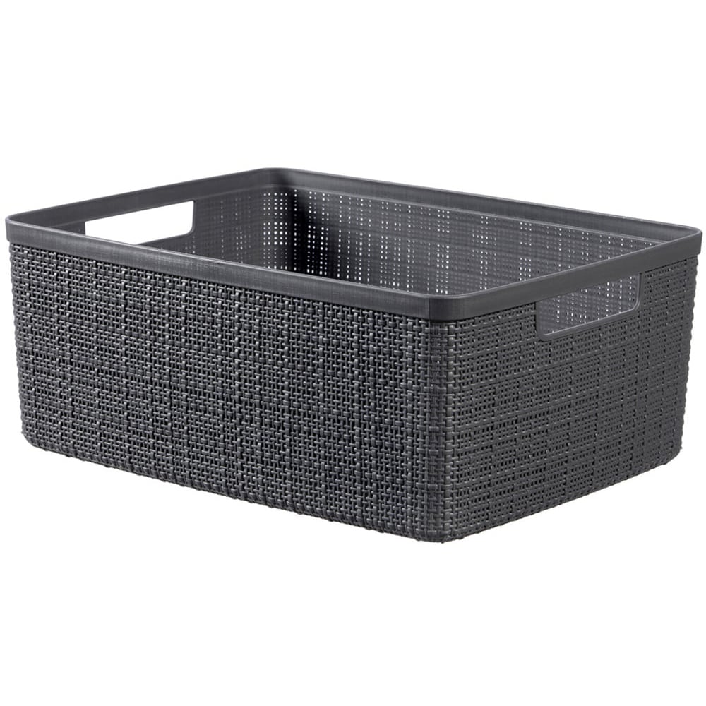 Curver Deep Shadow Jute Basket 4.5L Image 1