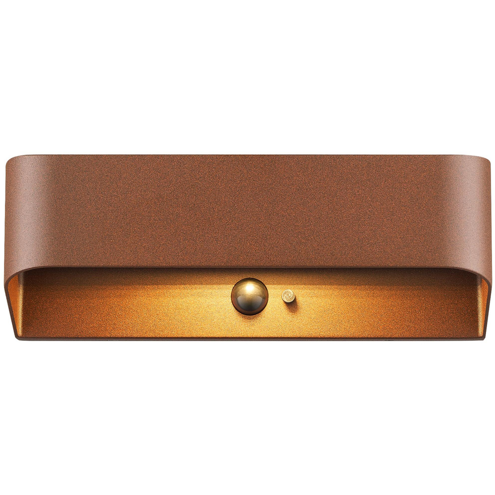 Nordlux Marcellio 400 Lumens Brown Solar LED Wall Light Image 4