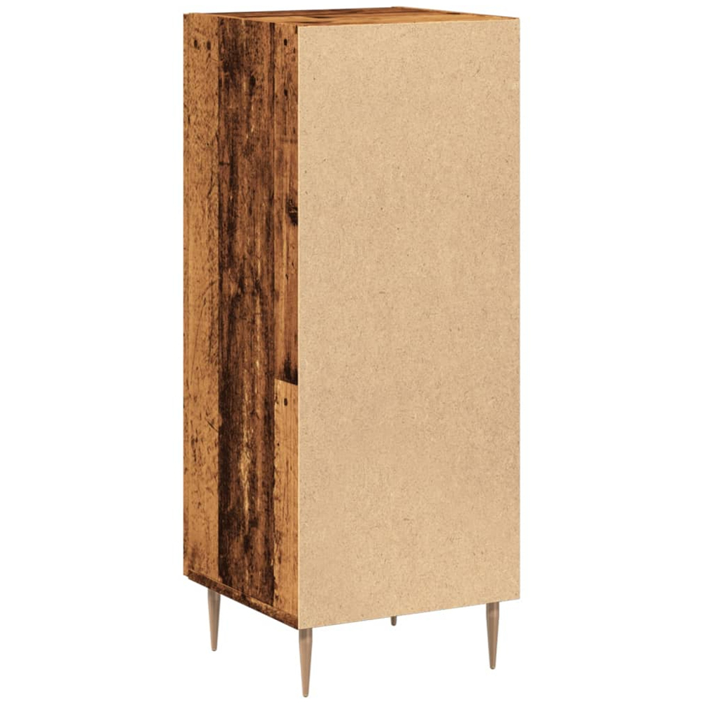 vidaXL Single Door Old Wood Sideboard Image 7