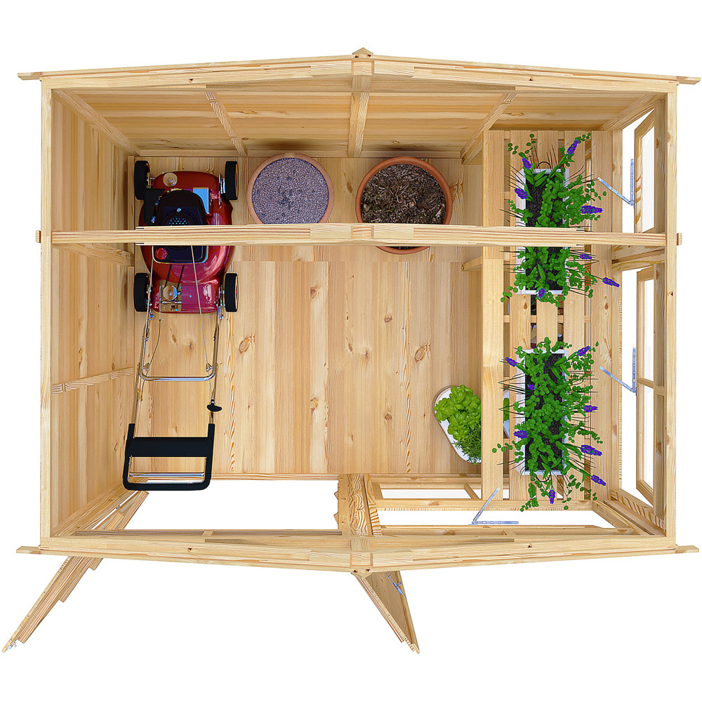 Shire 8 x 6ft Sun Hut Image 4