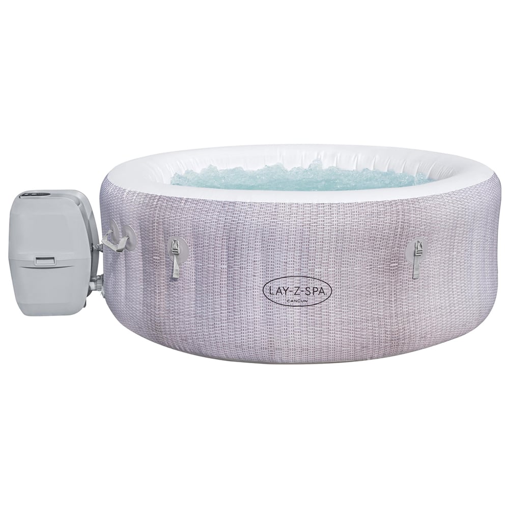 Lay-Z-Spa Cancun AirJet 4 Person Inflatable Hot Tub 66 x 180cm Image 1