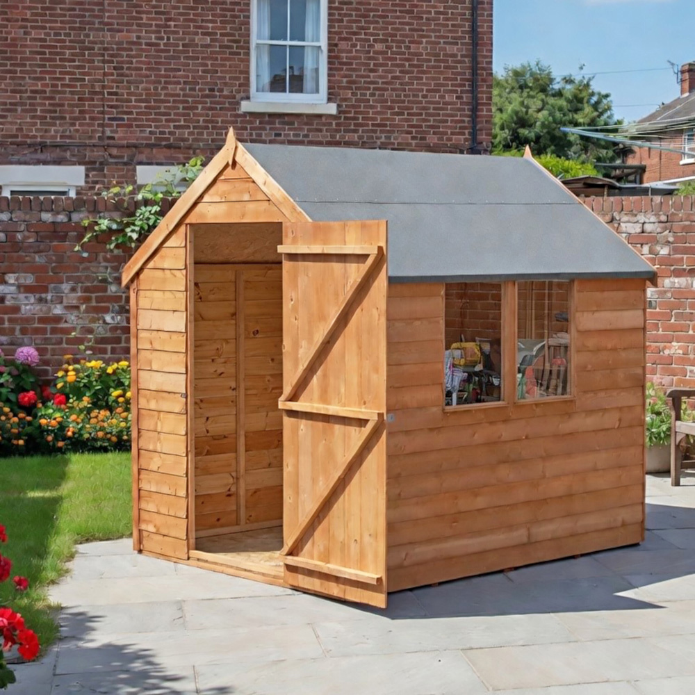 Shire 7 x 5ft Dip Treated Overlap Shed Image 3