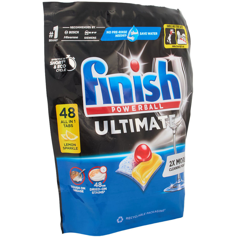 Finish Ultimate Dishwasher Tablets 48 Image 3