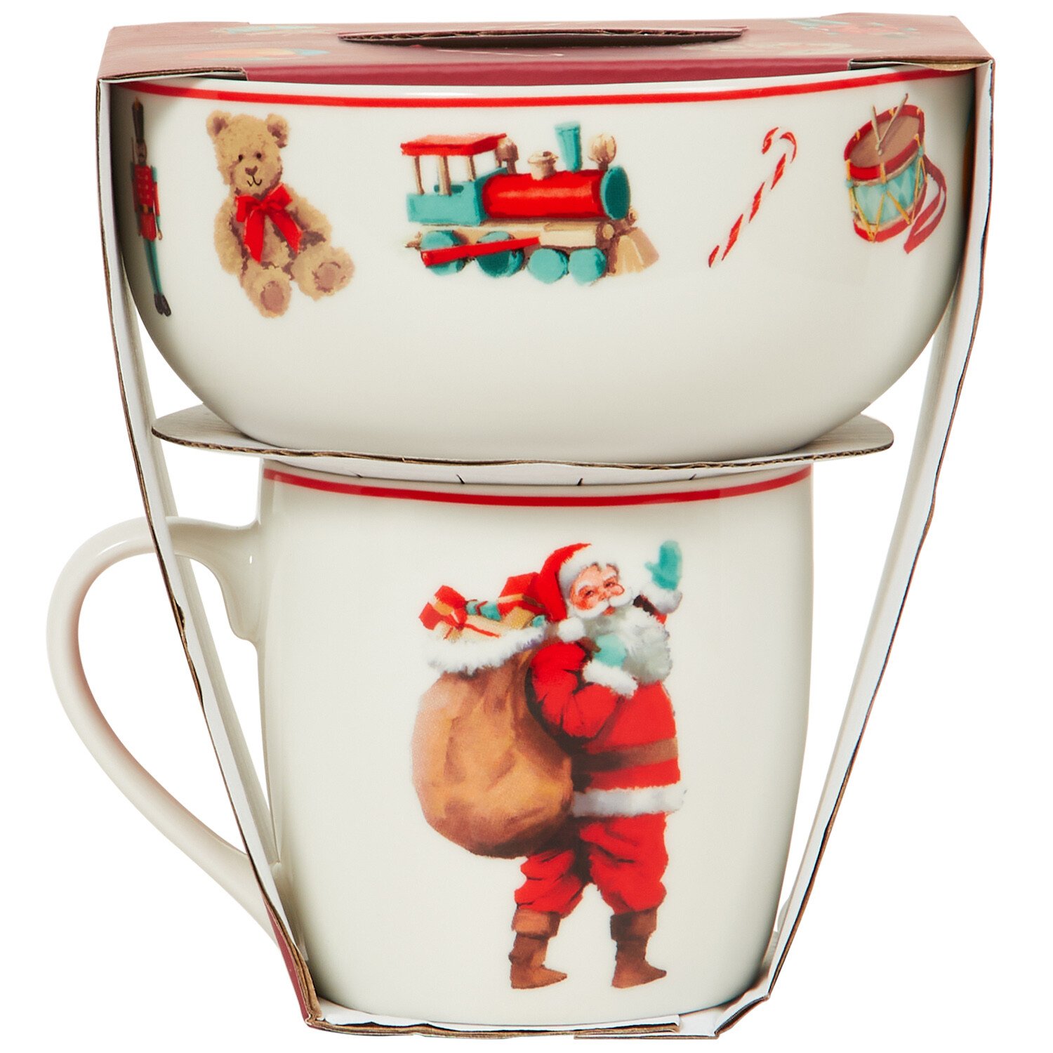 Christmas Breakfast Set - Multicolour Image 2