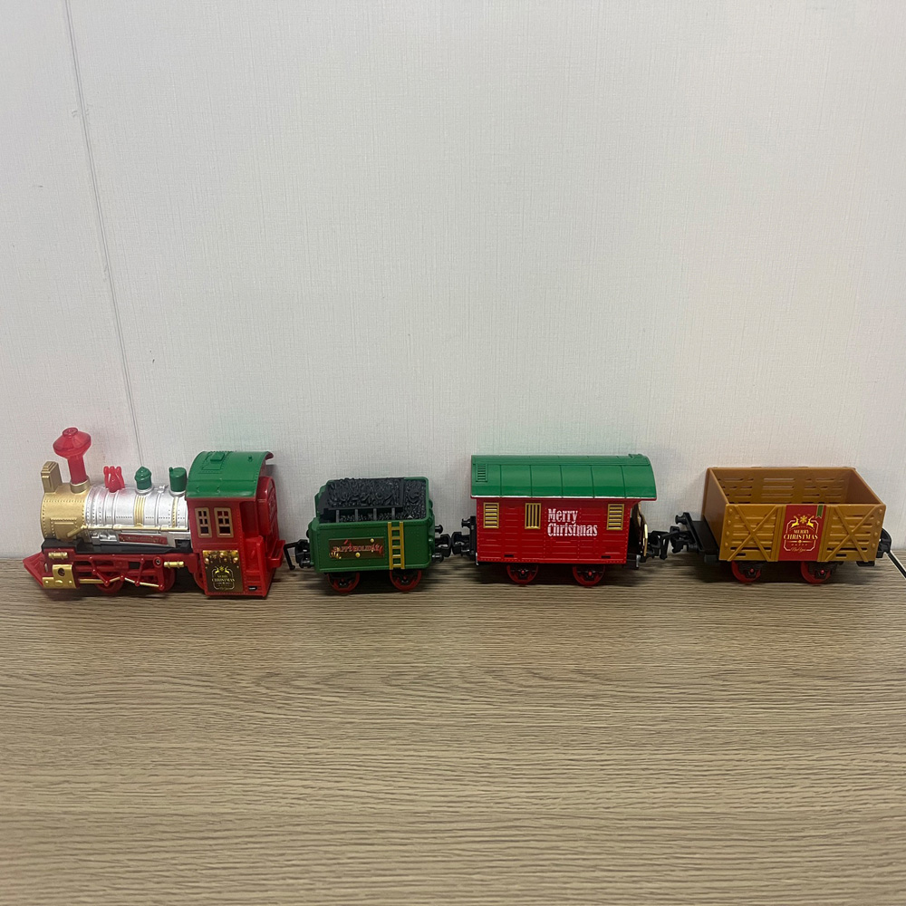 Rexco Deluxe Musical Around Christmas Tree Train Set Image 2