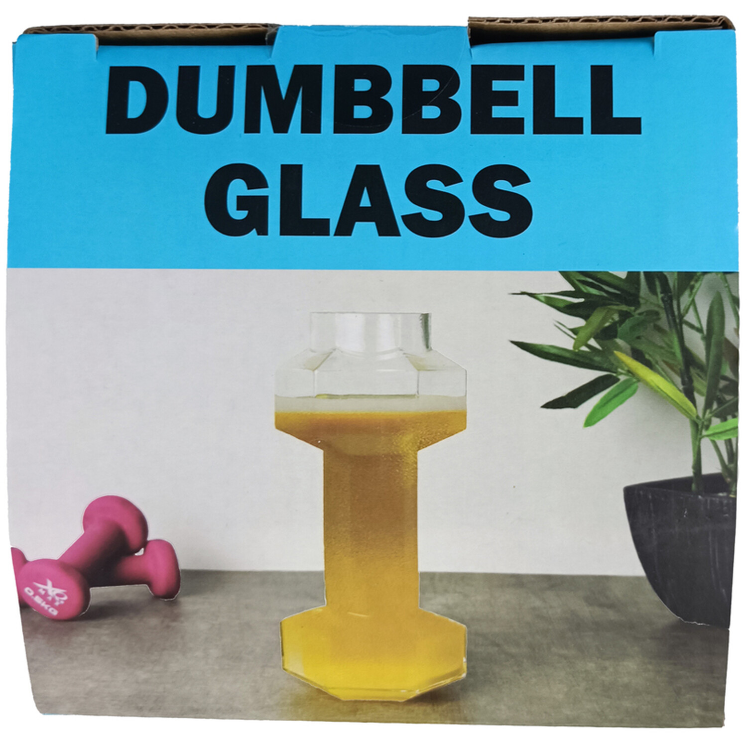 Dumbbell Glass - Clear Image 4