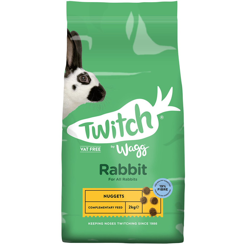 Wagg Twitch Rabbit Nuggets Food 2kg Image