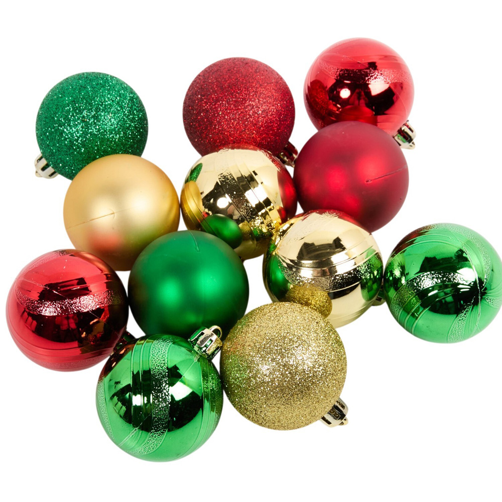 Pack of 80 Timeless Christmas Baubles Image 6