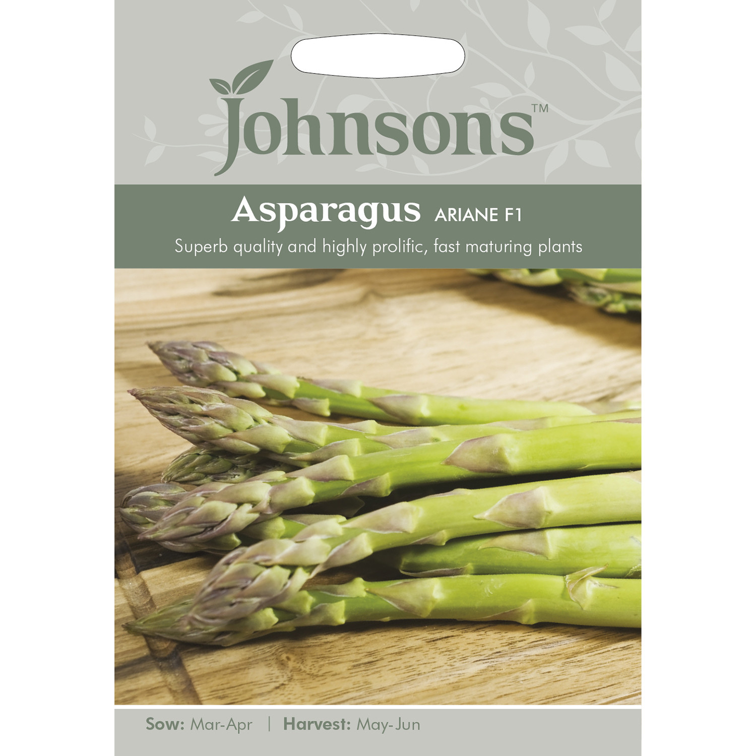 Johnsons Ariane F1 Asparagus Seeds Image 2