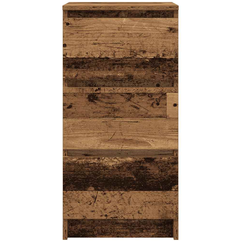 vidaXL 3 Drawer Old Wood Sideboard Image 6