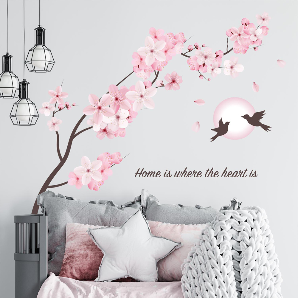 Walplus Sakura Night Kids Bedroom Wall Stickers Image 2