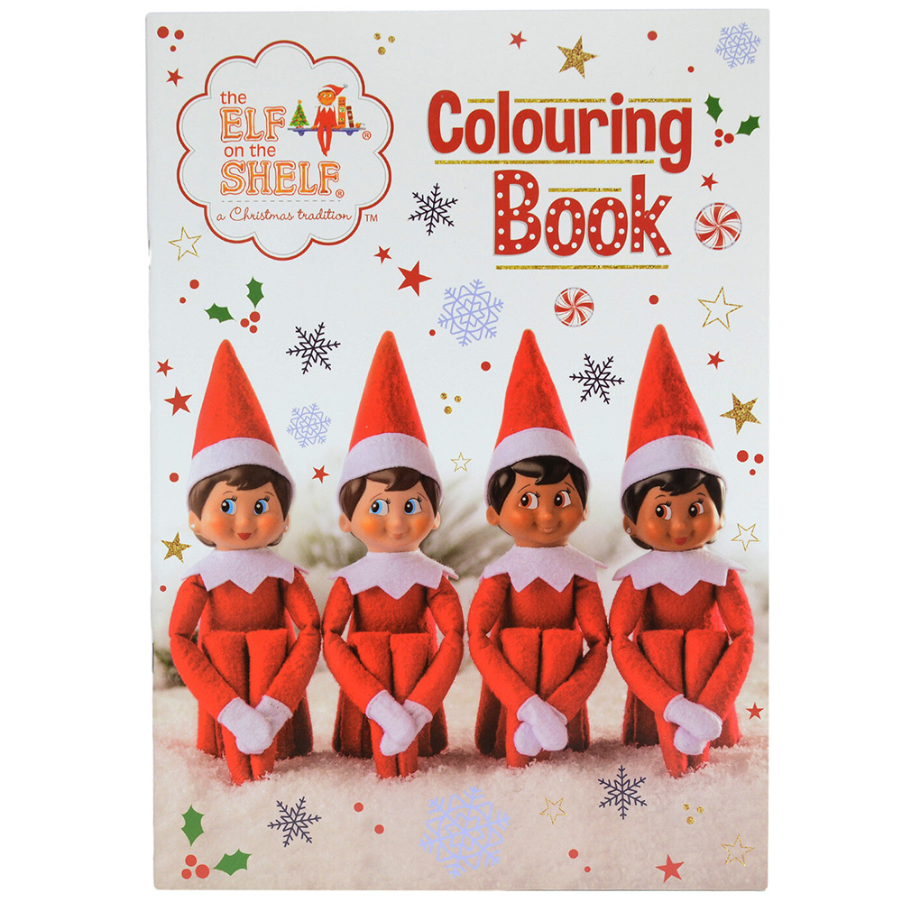 The Elf On The Shelf Kids Colouring Book Image 1
