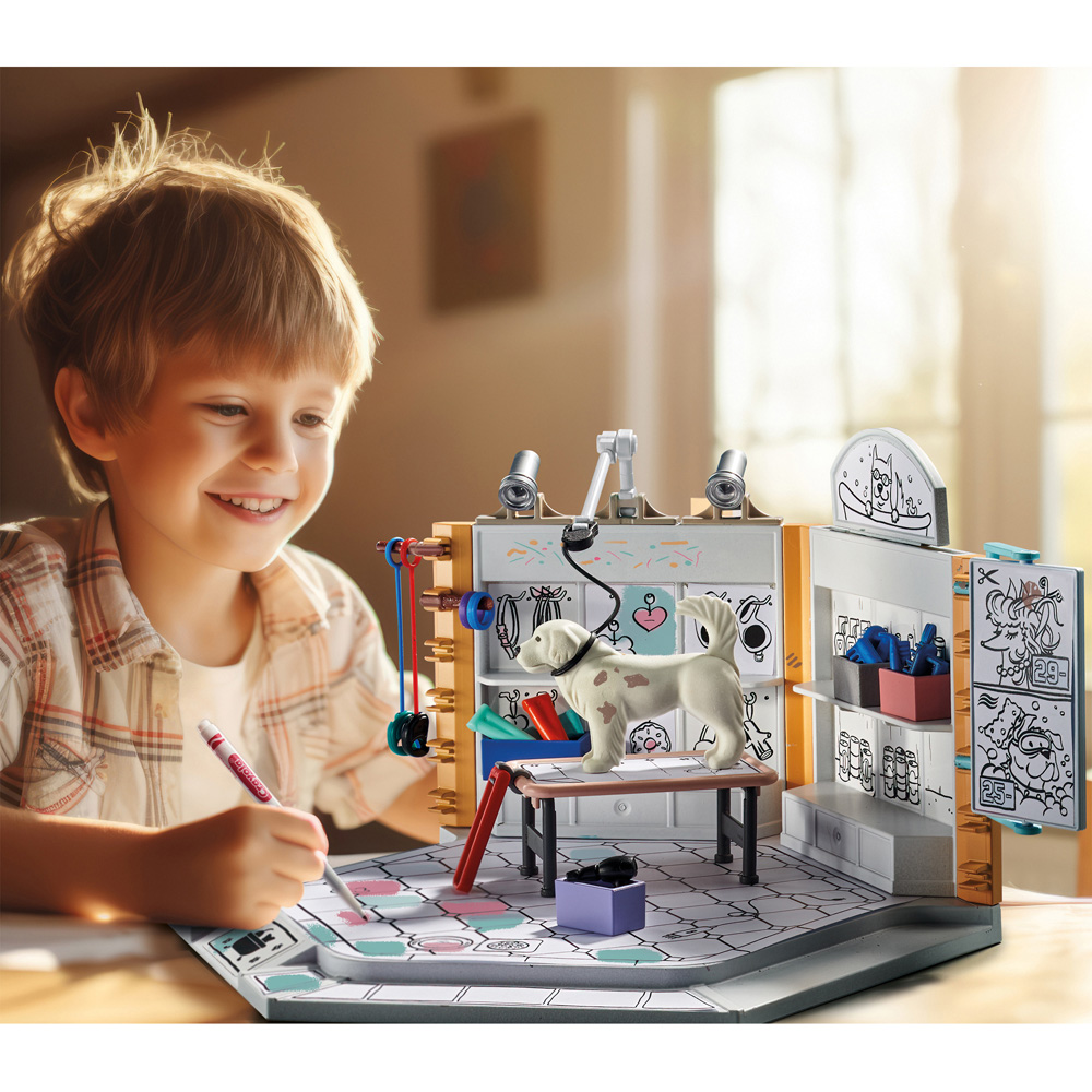Playmobil Colour Dog Salon Playset 61 Piece Image 7