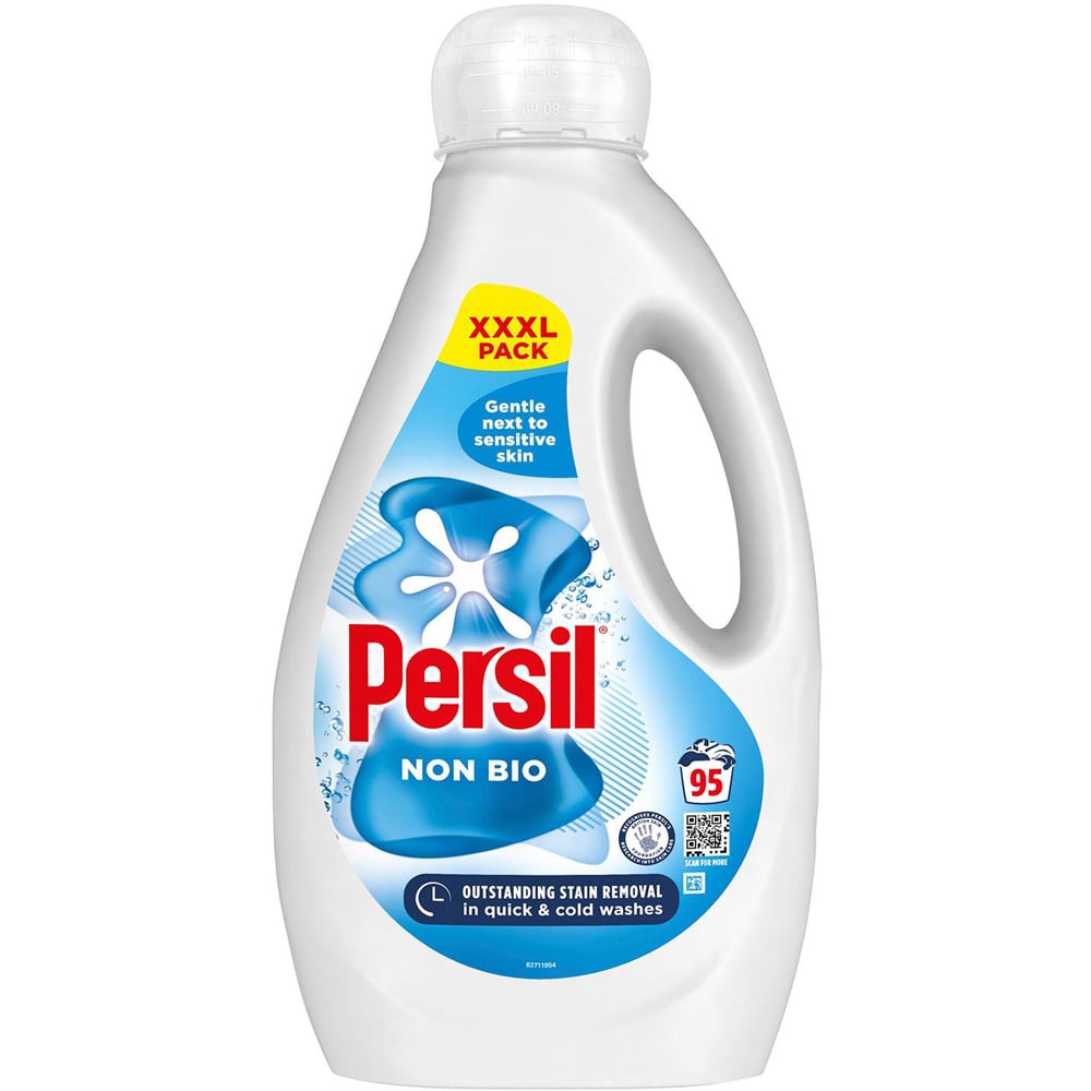 Persil Non Bio Liquid Detergent XXXL 190 Washes 2.565L Image 2