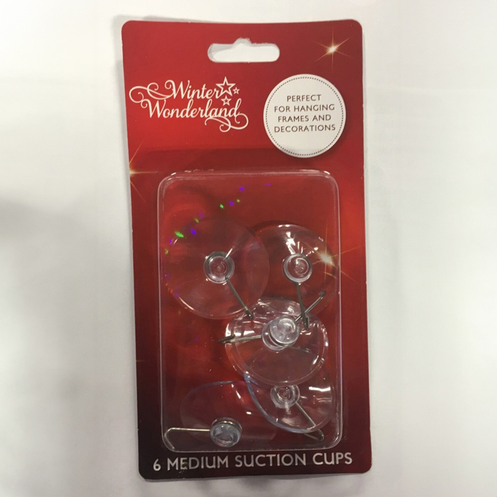 Medium Suction Cup Hooks - 6 Image 2