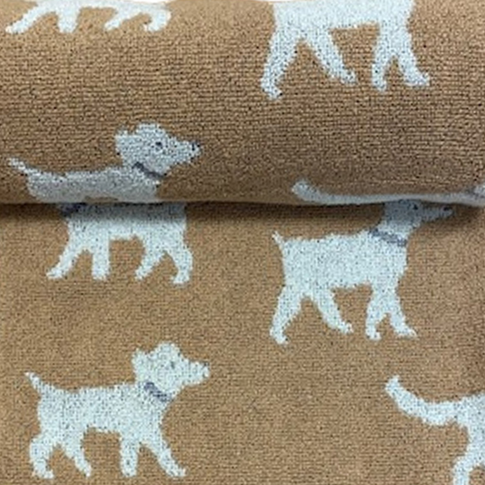 Bellissimo Dog Turkish Cotton Beige Bath Sheet Image 2