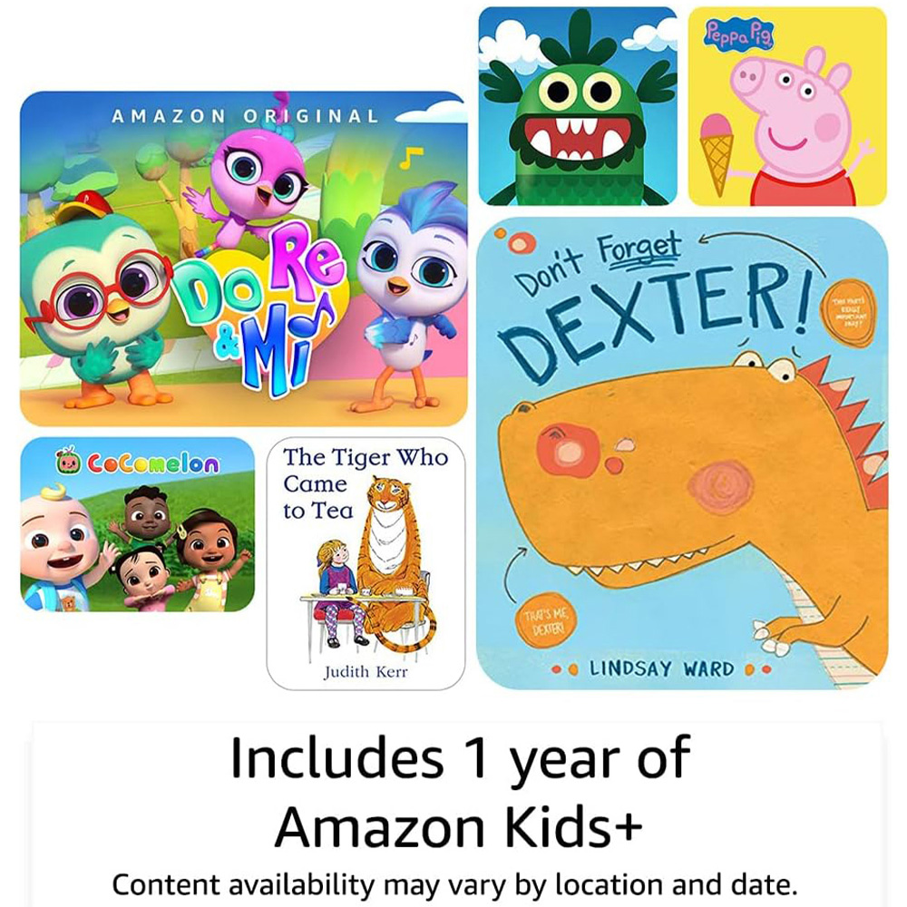 Amazon Fire 7 Kids Tablet 7 inch Display 16GB Red Image 3