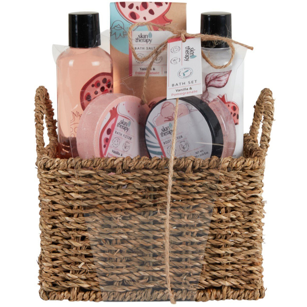 Skin Therapy Pamper Basket Brown Image 2