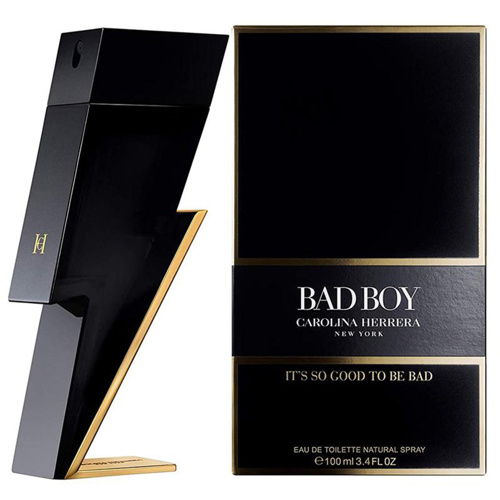 Carolina Herrera Bad Boy Eau De Toilette 100ml Spray Image 2