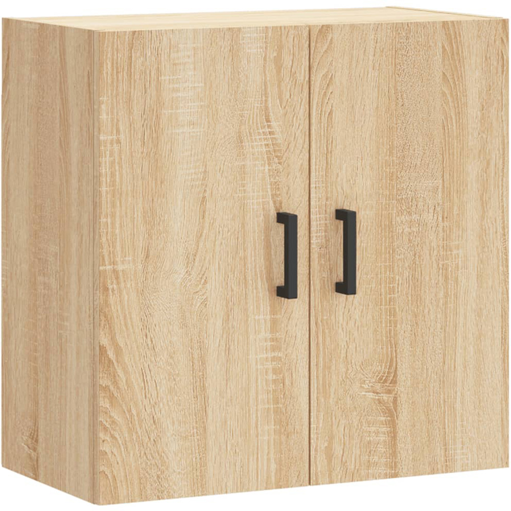 vidaXL 2 Door Sonoma Oak Wall Cabinet Image 2