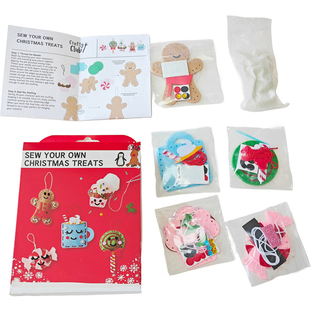 Sew Your Own Christmas Treats Kit - Red Image 2