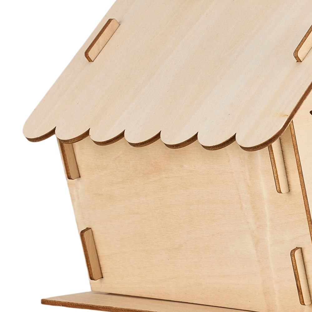 H&O Direct Kids DIY Wooden Birdhouse Art and Craft Kit 2 Pack Image 5