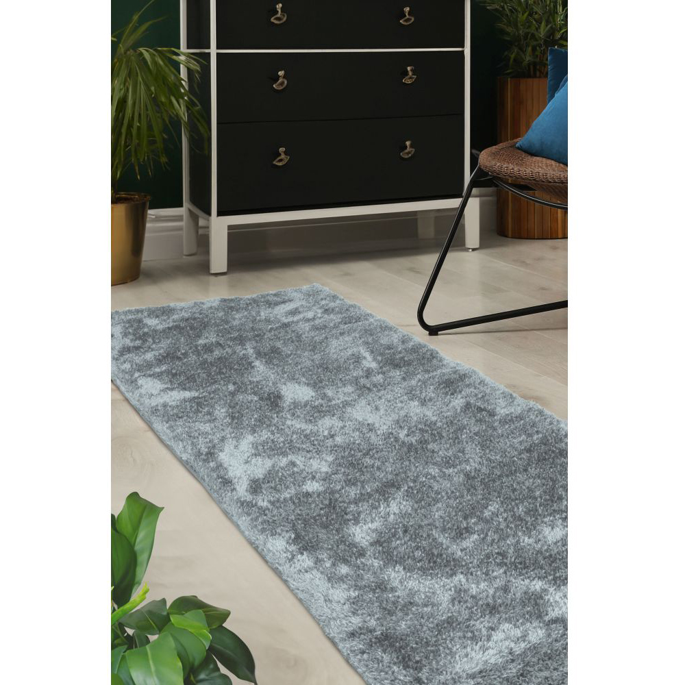Homemaker Duck Egg Shaggy Runner 60 x 180cm Image 4