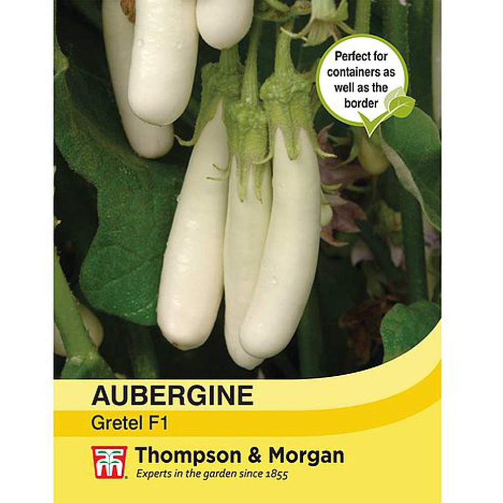Thompson and Morgan Aubergine Gretel F1 Seeds Image 3