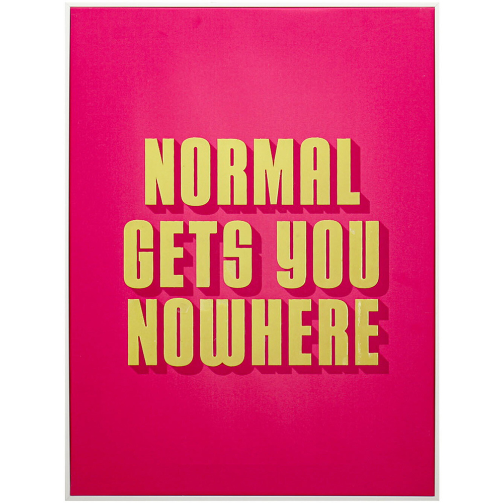 Fun Slogan Printed Canvas Wall Art Image 2