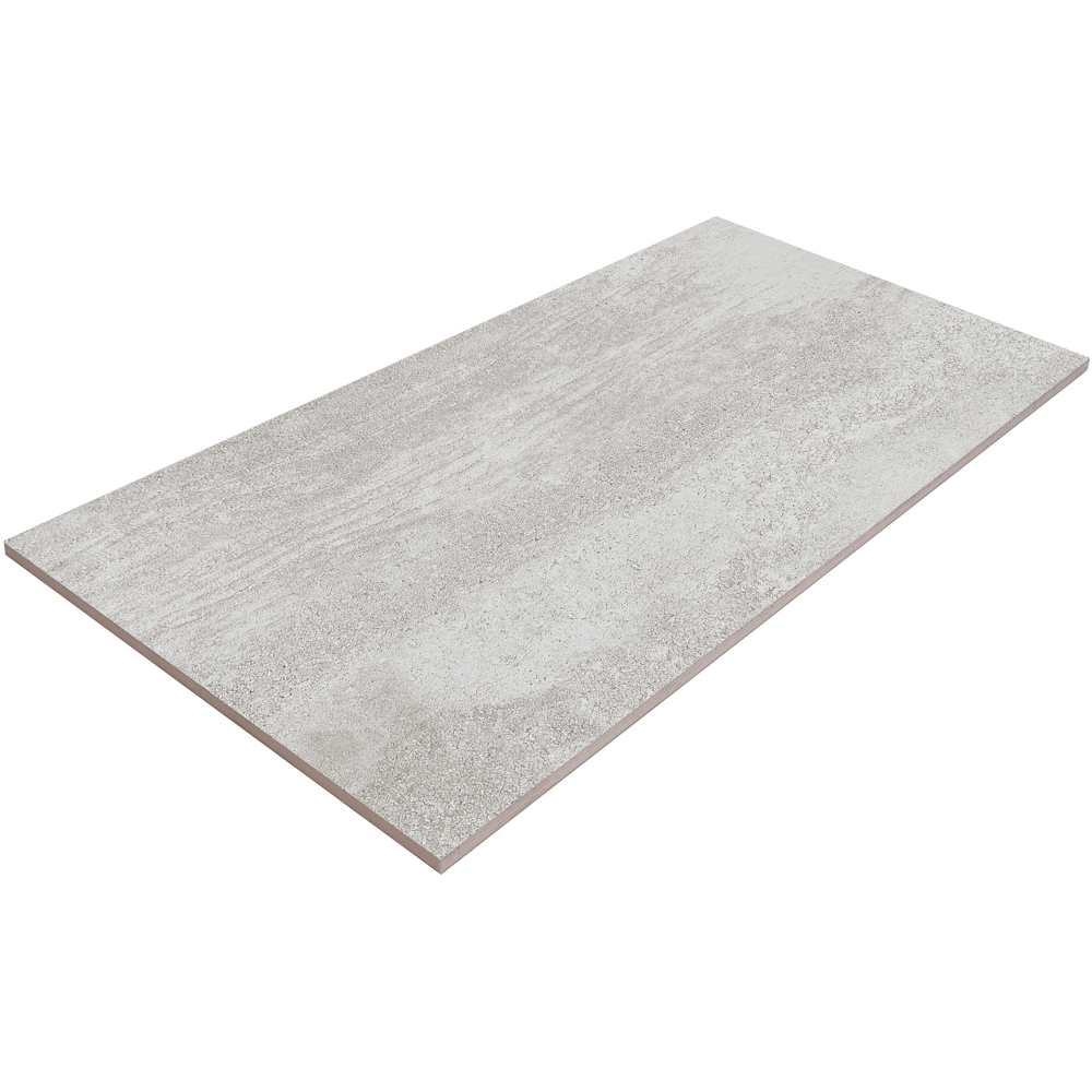 Johnson Tiles Ashlar Crafted Grey Matt Rectified Tile Sample 600 x 300mm Image 3