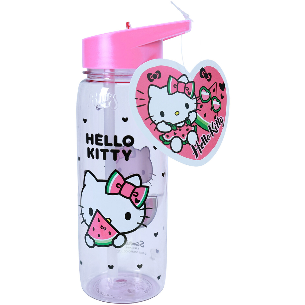 Watermelon Hello Kitty Water Bottle Image 4
