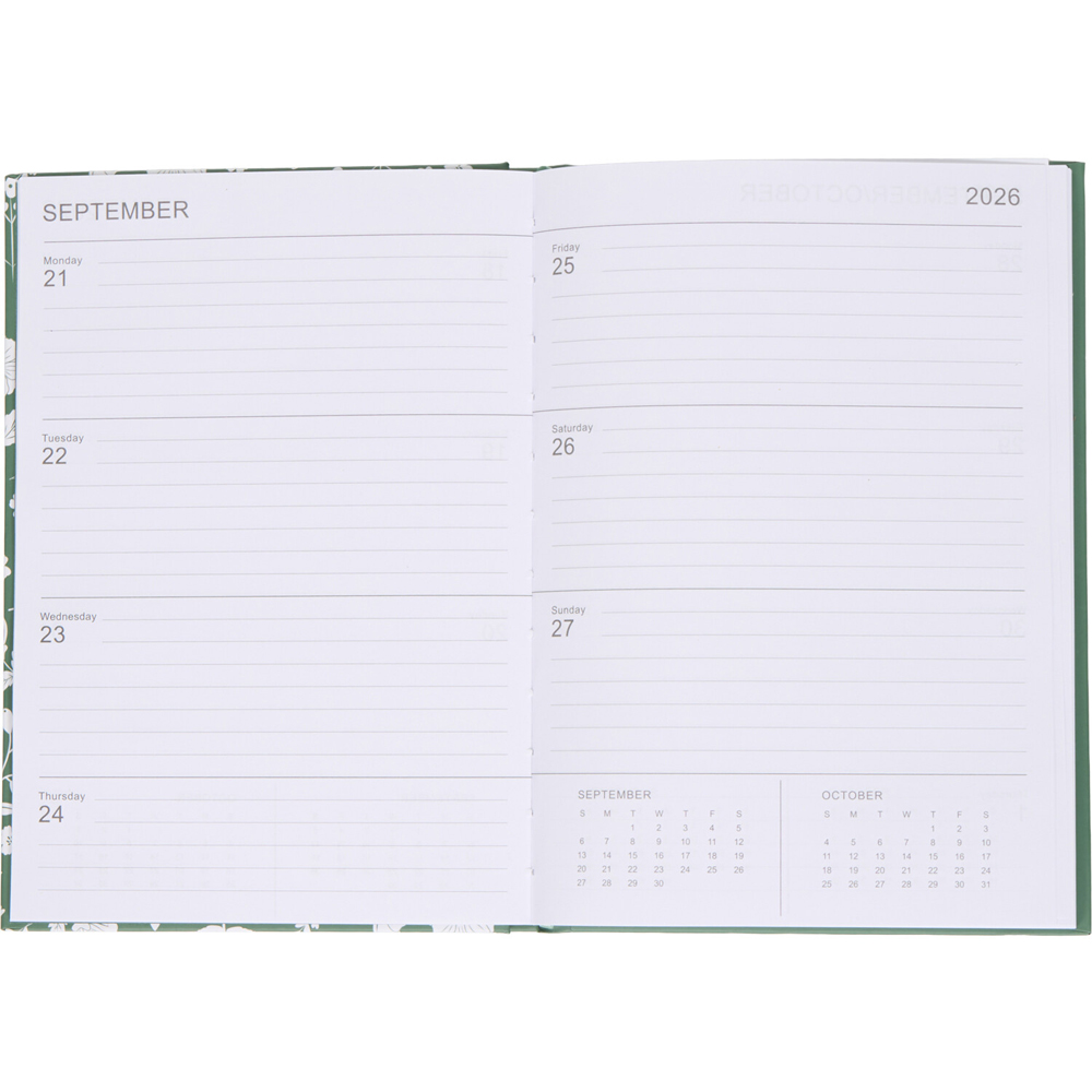 2027 Modern Floral Diary Image 4